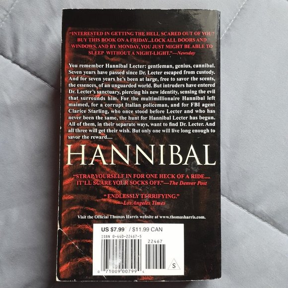 HANNIBAL by Thomas Harris (2000, Paperback) - Picture 2 of 15